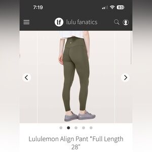 Lululemon Align Leggings